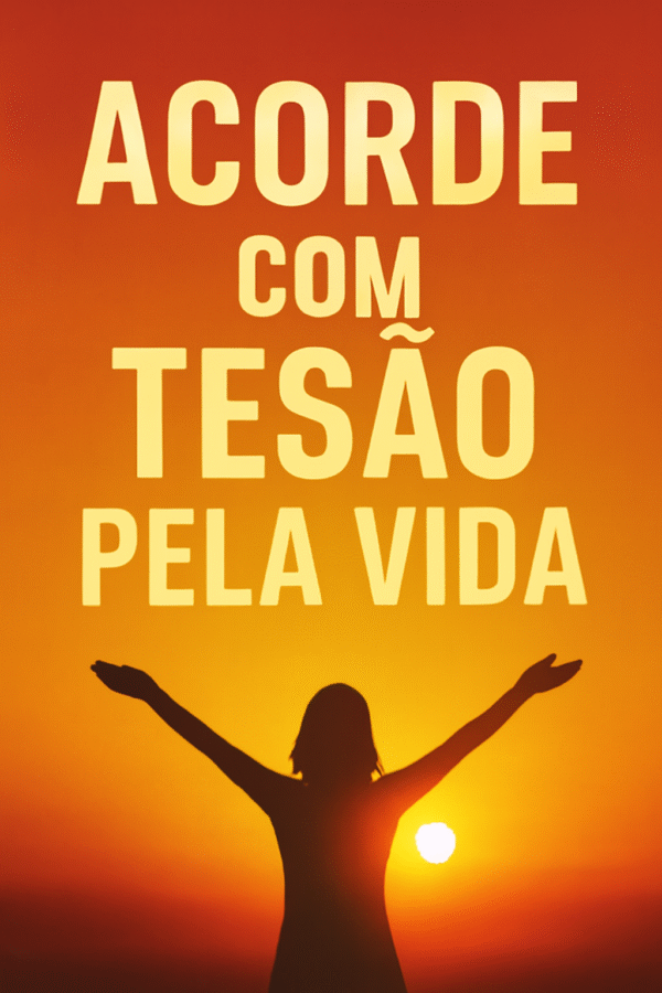 Acorde com tesão pela Vida
