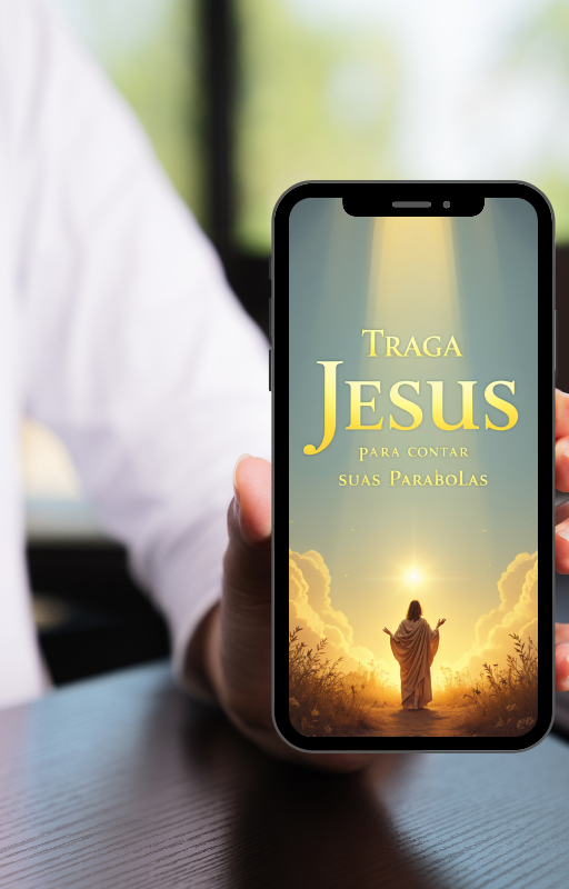 Capa do livro Traga Jesus para Contar Suas Parábolas